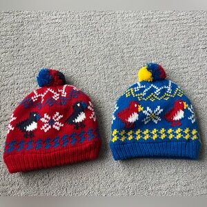 LL Bean vintage hats 2T-4T very good condition, can sell separately or together